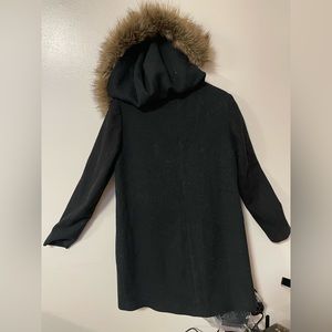 ✨LONG FUR HOOD JACKET✨